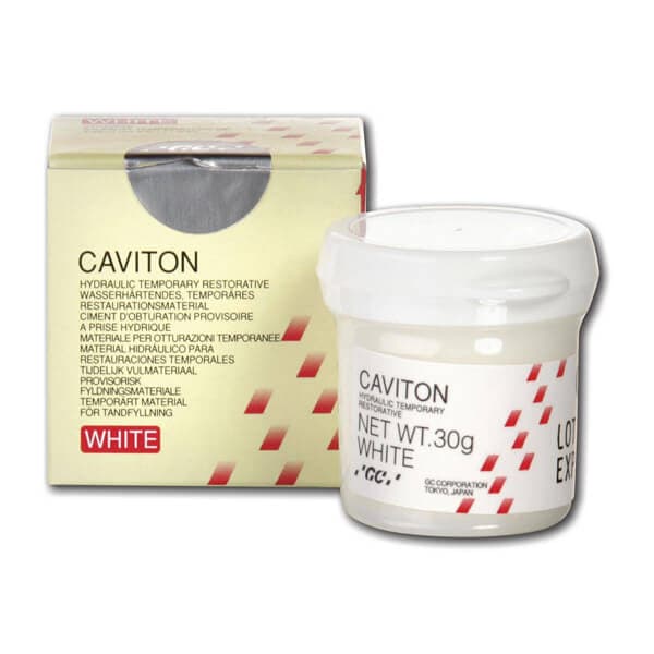 GC CAVITON Jar, Temporary Filling, White