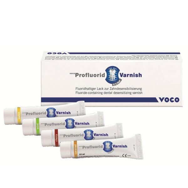 Profluorid, Fluoride Desensitising Varnish (5% NaF), Assorted, Tube