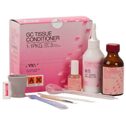 GC Tissue Conditioner & Soft Acrylic Relining, White