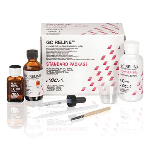 GC RELINE, Hard Reline Material, Intro Package