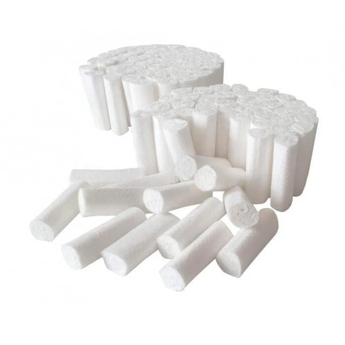 Cotton Rolls Size #2 (1x4cm), PK/1000