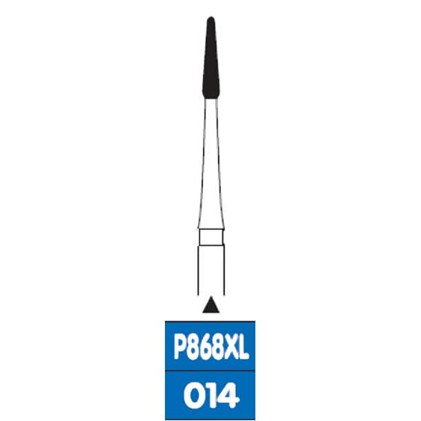 Perio Diamond Burs RA, Depth Marker 868XL, Fine Grit, FG-014