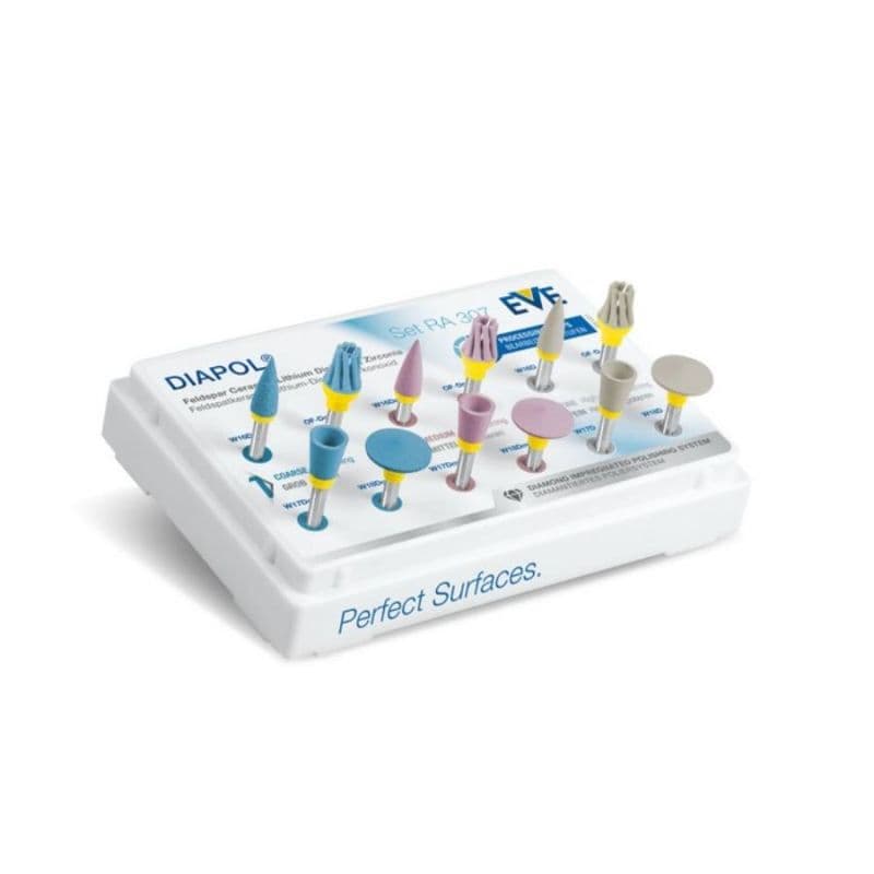 Diapol, RA, Porcelain Polishing Kit/12
