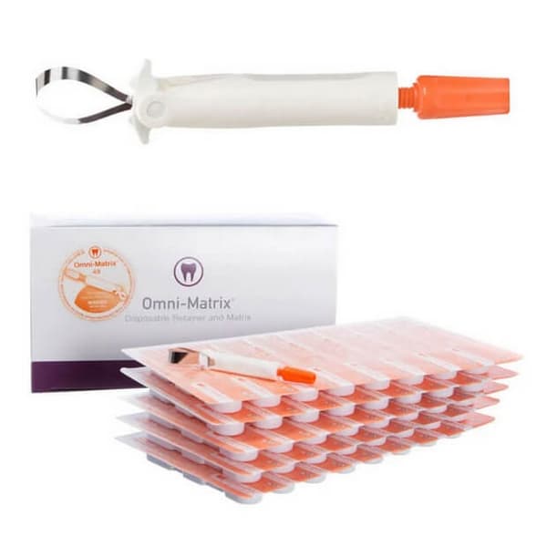 Omni-Matrix Winged 6.5 mm 0.001" (.025 mm) Orange, PK/48