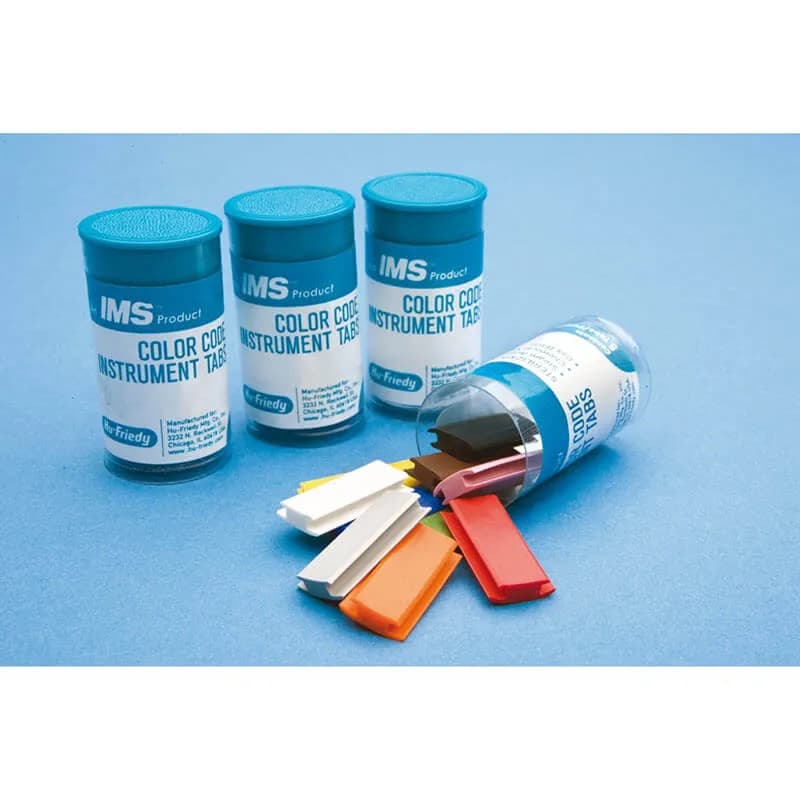 IMS Color Tabs, Black, PK/5