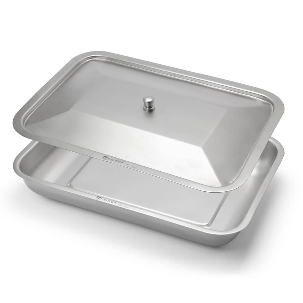 Vaschetta Aluminum Instruments Tray 300x200x50mm