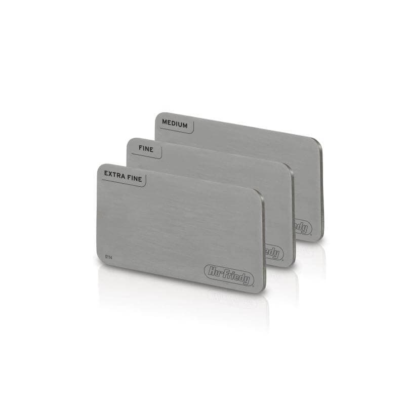 Diamond Sharpening Cards Set