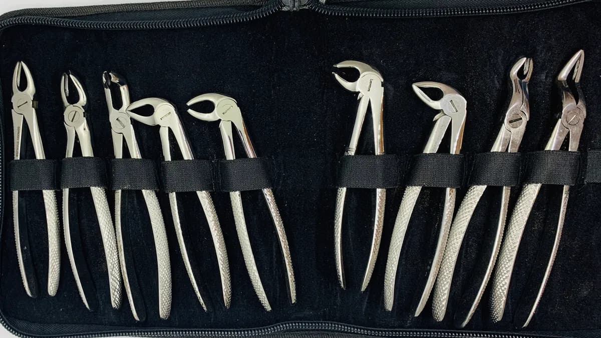 ‬‪Extraction Forceps, Adult Set‬