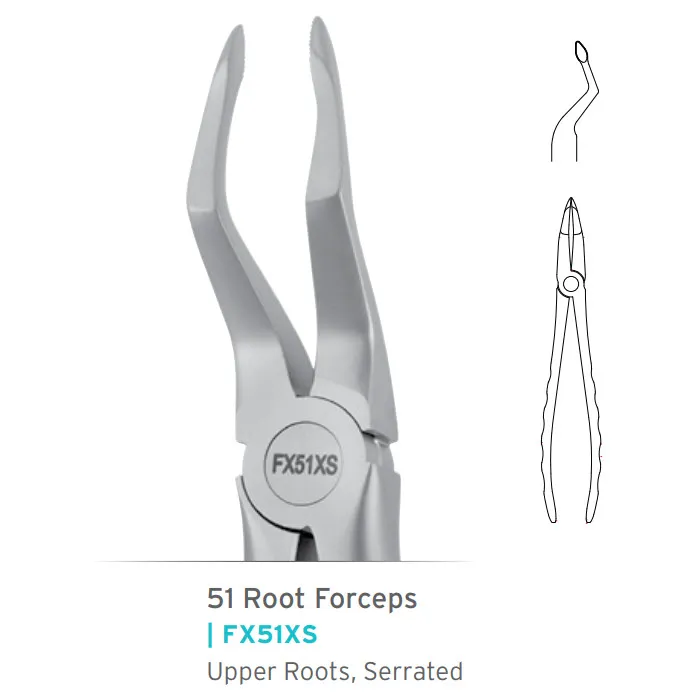 Upper Roots Forceps #51 Atraumair