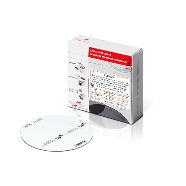 DURAN Orthodontic Sheets, 1.0 x 125 mm, PK/100