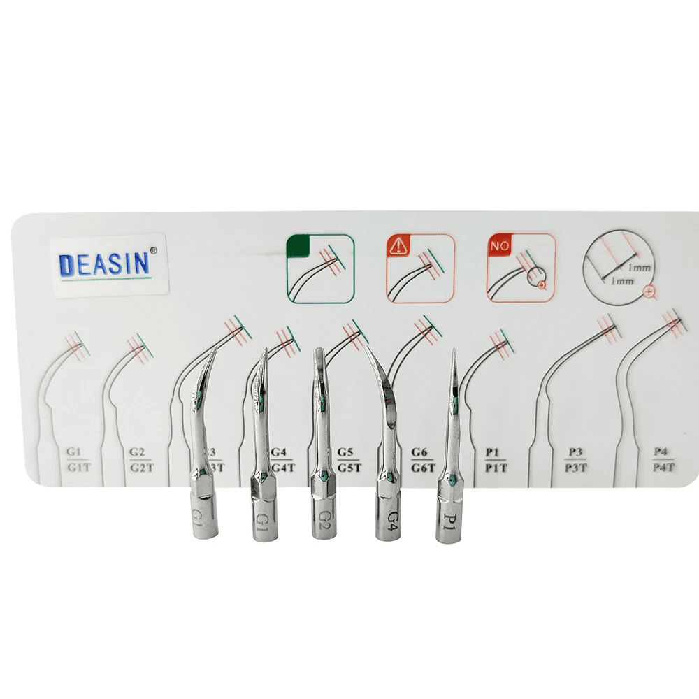 Scaler Tips Set (G1/ G2 /G3/ G4/ P1/P3) for (Woodpecker/Demtec/EMS)