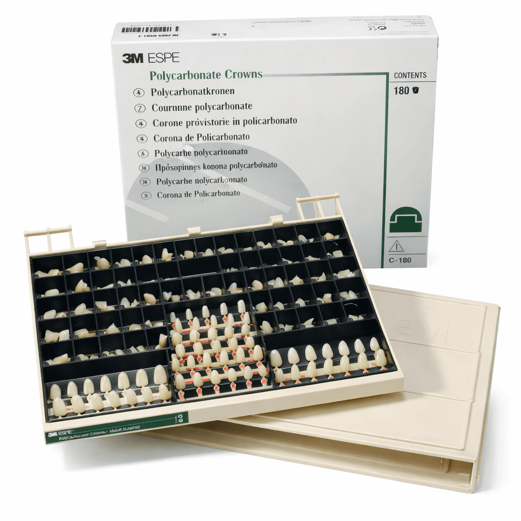 Polycarbonate Temporary Crown Set C-180