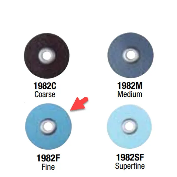 3M Sof-Lex Finishing and Polishing Discs 1/2 in Standard Fine 8691F