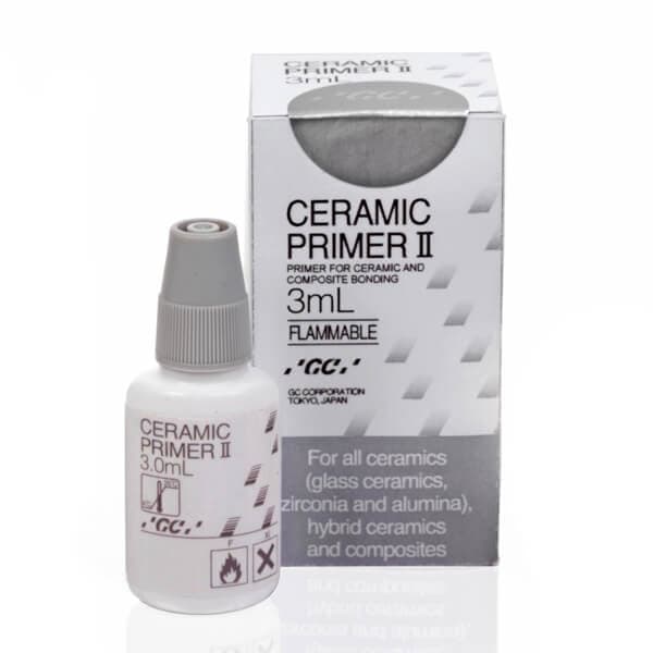 GC CERAMIC PRIMER II, for Ceramic and Composite 3ml Liquid Bottle