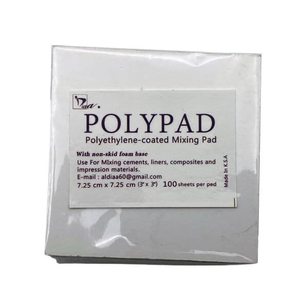 Mixing Pad Sheet 3"x3" , Book/100 Sheets