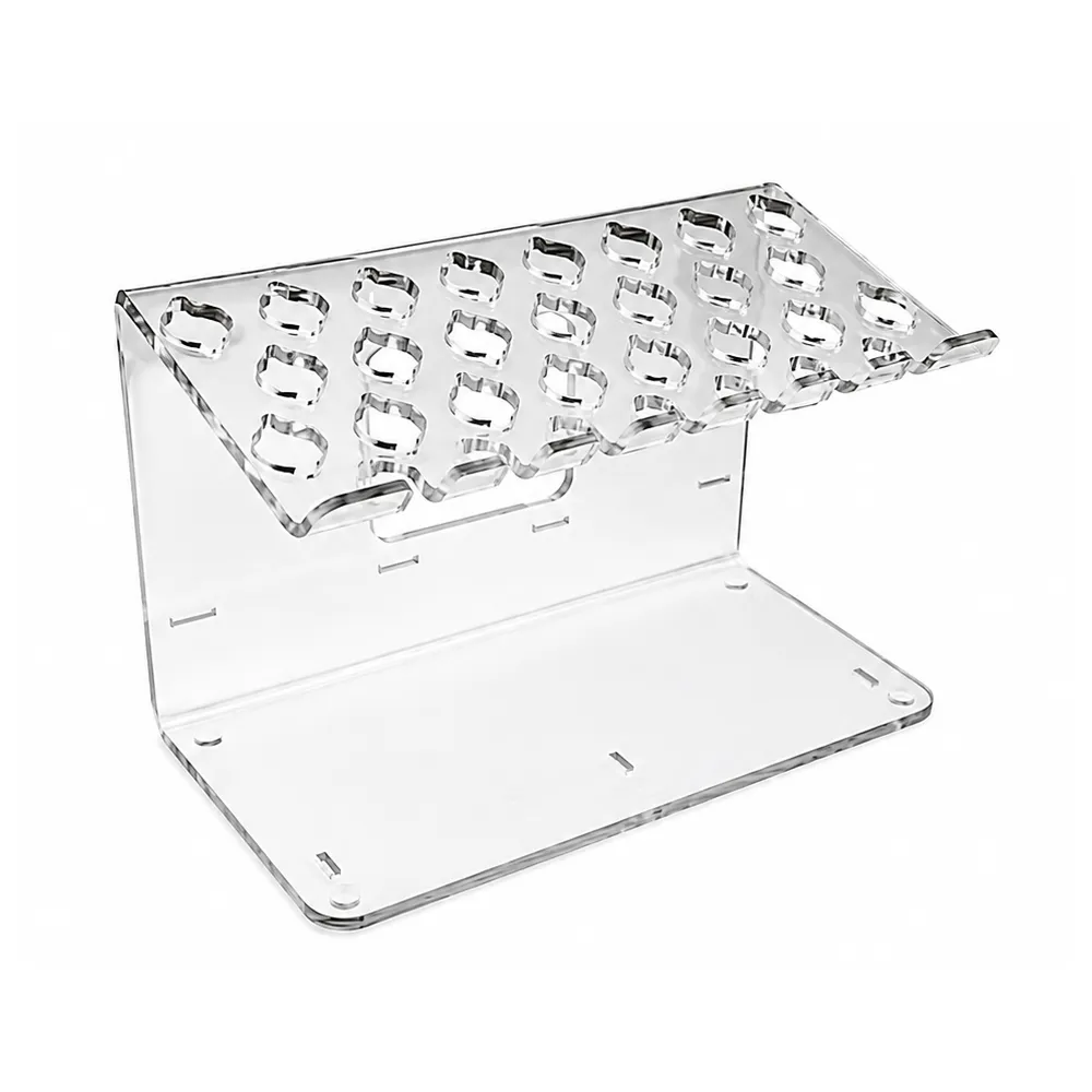 Syringe Organizer Stand, Full Size, Clear