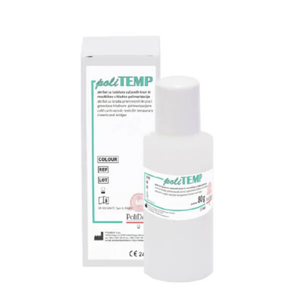 Temporary Crown Acrylic, Acrylate PoliTEMP (Powder), A3.5