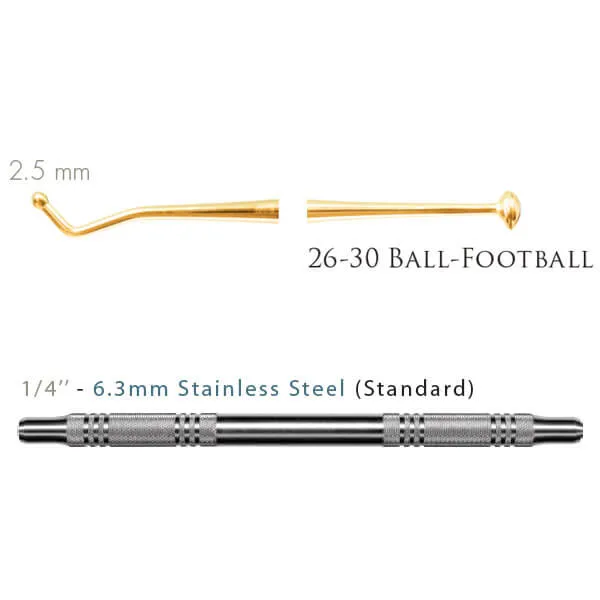 Composite Burnisher 26/30 Ball/Oval, Posterior, Standard