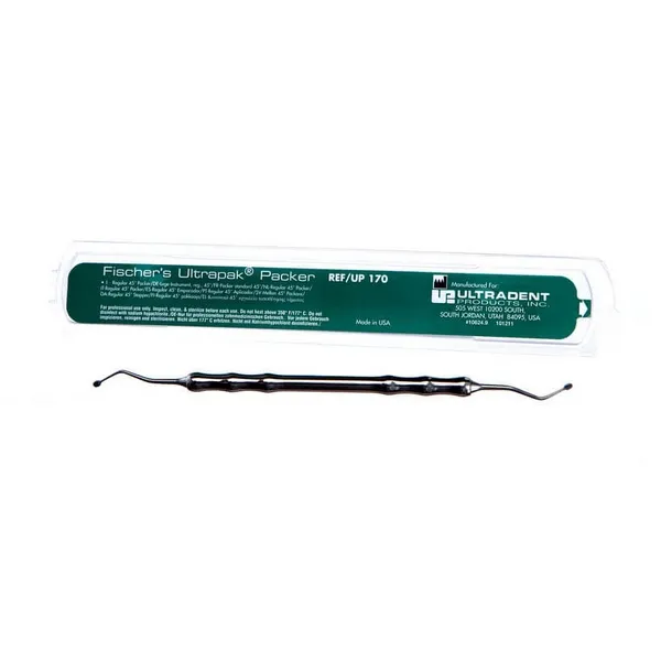 Fischers Ultrapak Packer, Thin Edges and Fine Serrations, 45° Small