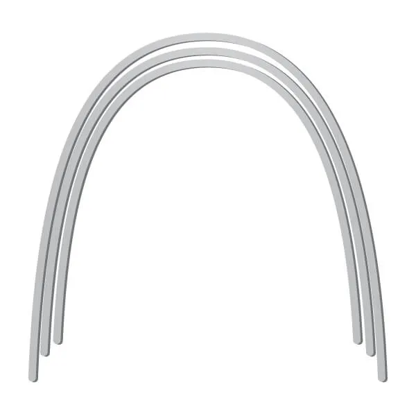 Copper NiTi Thermal Archwire, 016x025, Universal