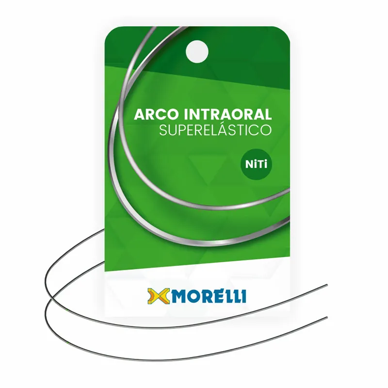 Nickel-Titanium Intraoral Archwire, Lower, Rectangular .021" × .025"