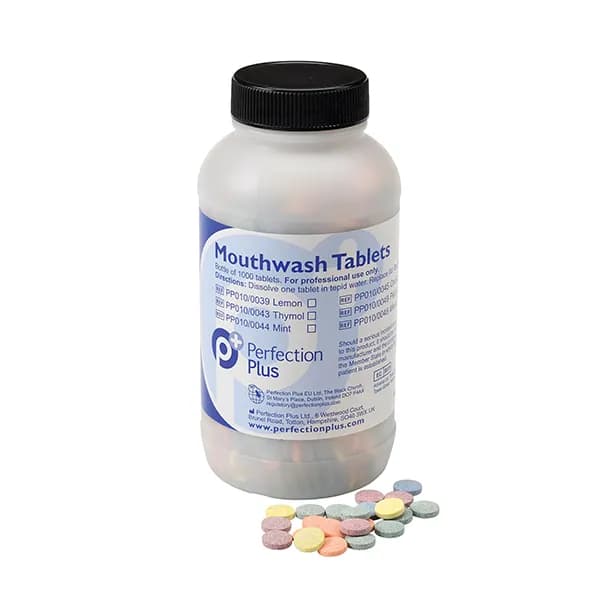 Mouthwash Tablets, Mint Flavors, PK/1000